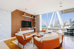 Livbnb - Alluring 3BR+1 w/Sea & Ain Dubai View